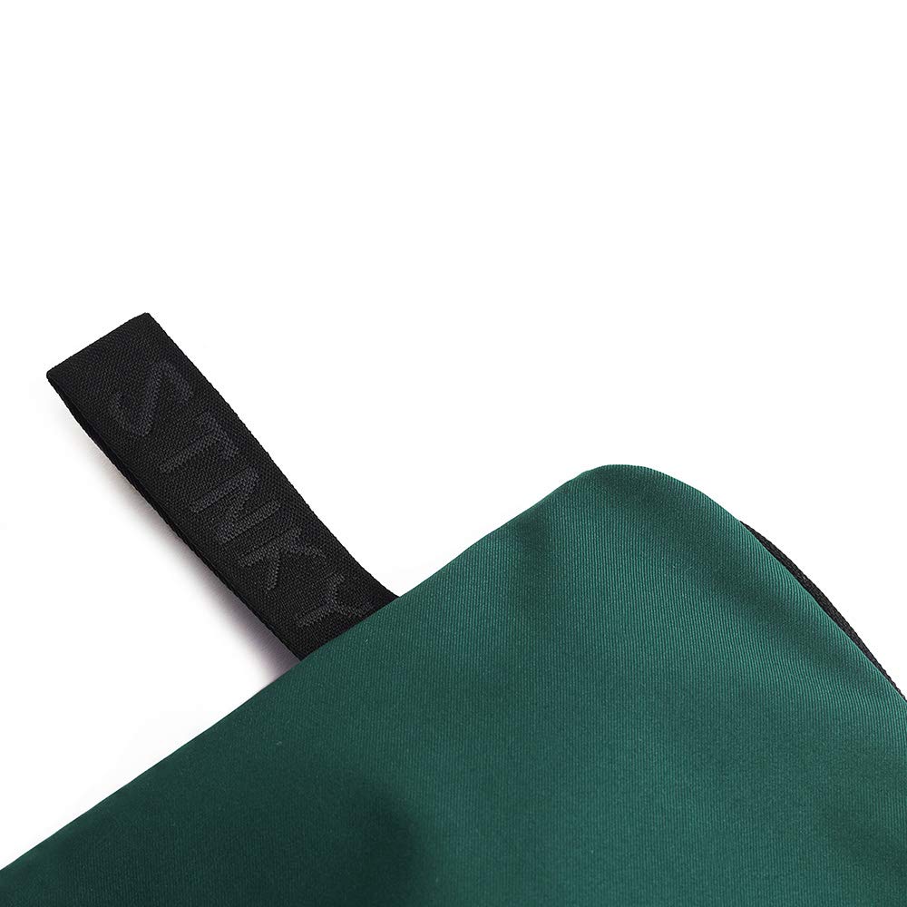 STNKY Bag Pro - Sacchi portabiancheria con zip, manici e borsa interna in rete per viaggi, yoga, sanità, palestra, lavanderia (standard, verde foresta)