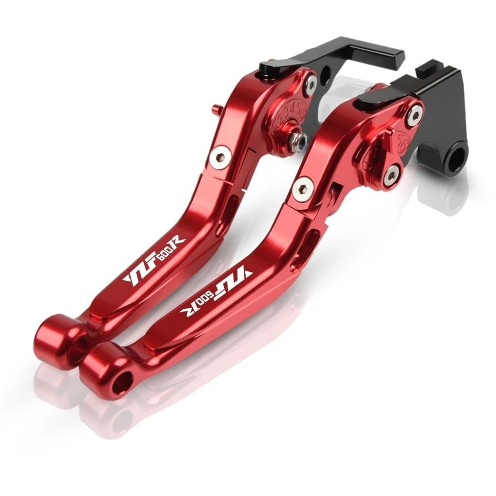 Cwziwoyji A Fit For Yamah Yzf600 R 1997-2008 Motorcycle Ccessories Djustable Brake Clutch Levers Handlebar Grips(A)