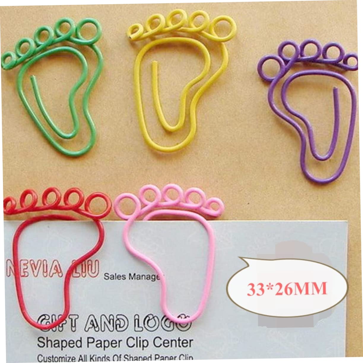 Coideal Trombones Géant De Couleur 100mm, 30 Pièces Super Grand Clips Papier Bureau Avec Revêtement, Giant Paperclip Multicolores Pour École Fichiers, Gros Dossier