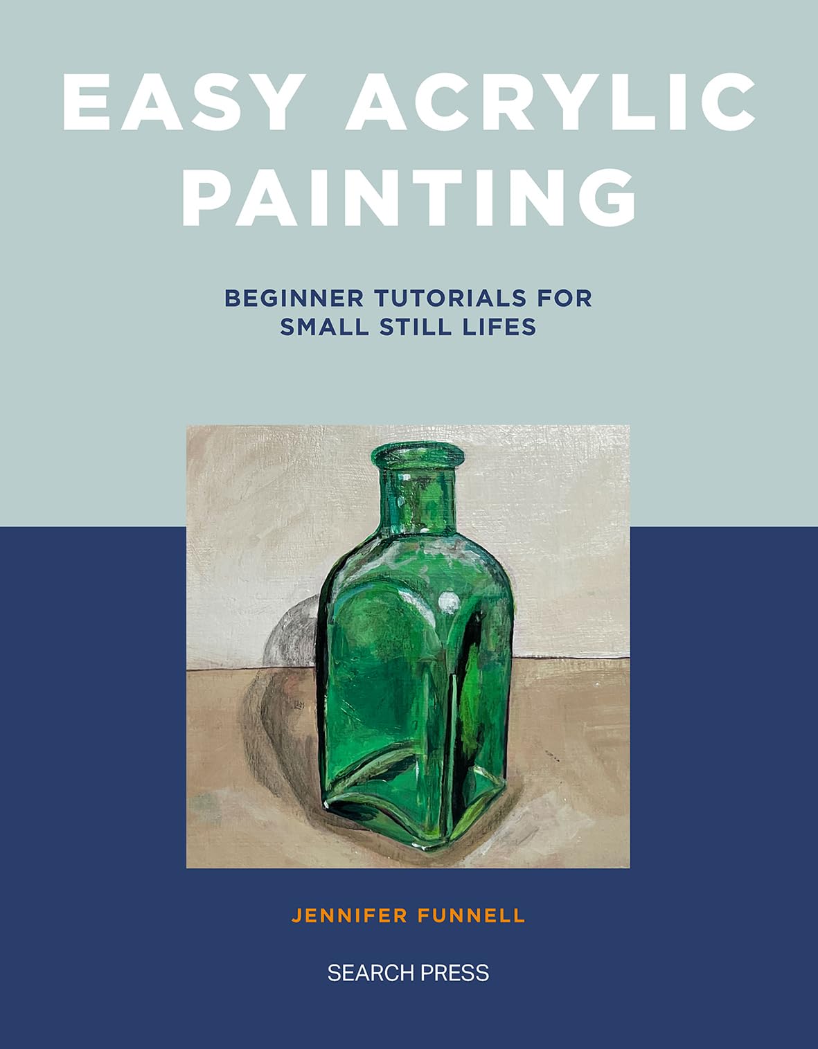 Easy Acrylic Painting by Jennifer Funnell PAPERBACK 9781800922211