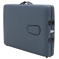 Vista 7 de Master Massage - Mesa de masaje portátil económica Harmon de 24 pulgadas, color azul rey