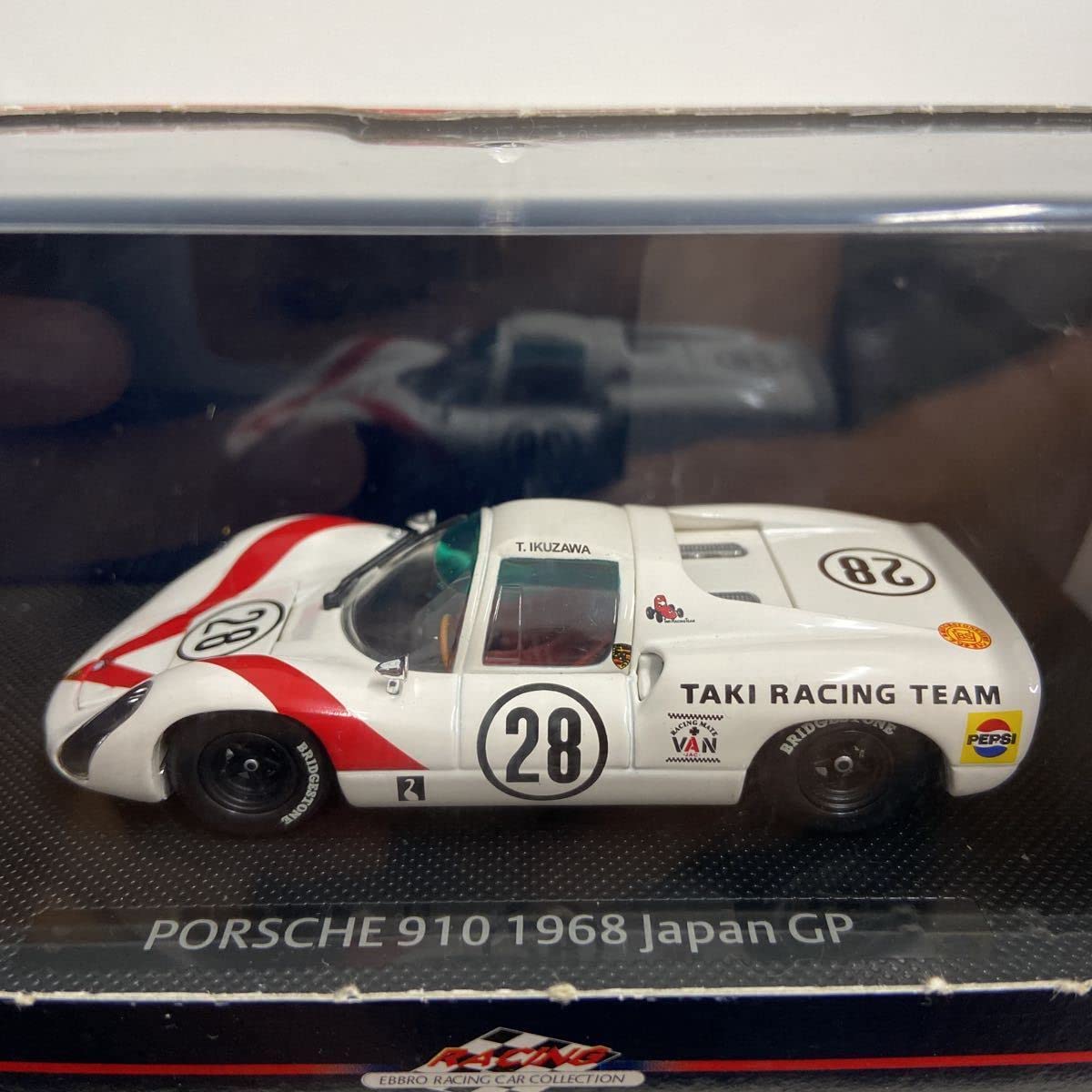 EBBRO ポルシェ 910 1968Japan GP Amazon | ： エブロ 1/43 ポルシェ 910 No.28 1968年 日本