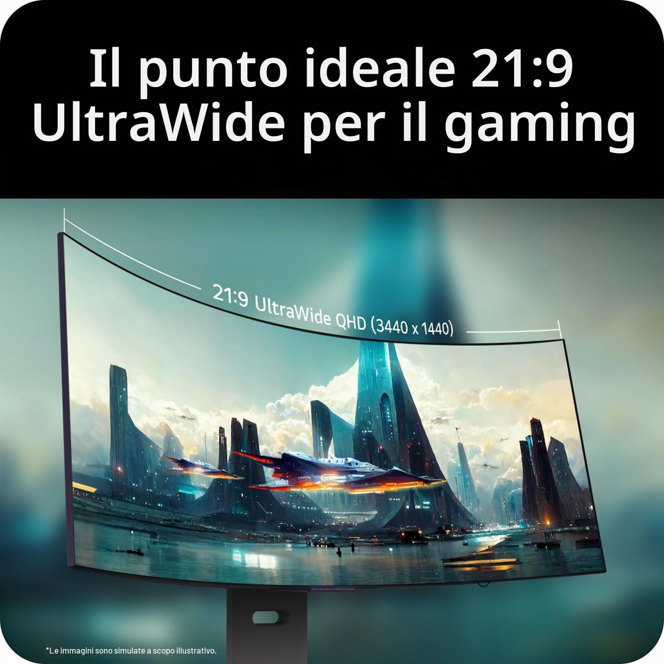 Lg 39gx900A-B Monitor Pc 99,1 Cm [39] 3440 X 1440 Pixel Wide Quad Hd Oled Nero (lg)