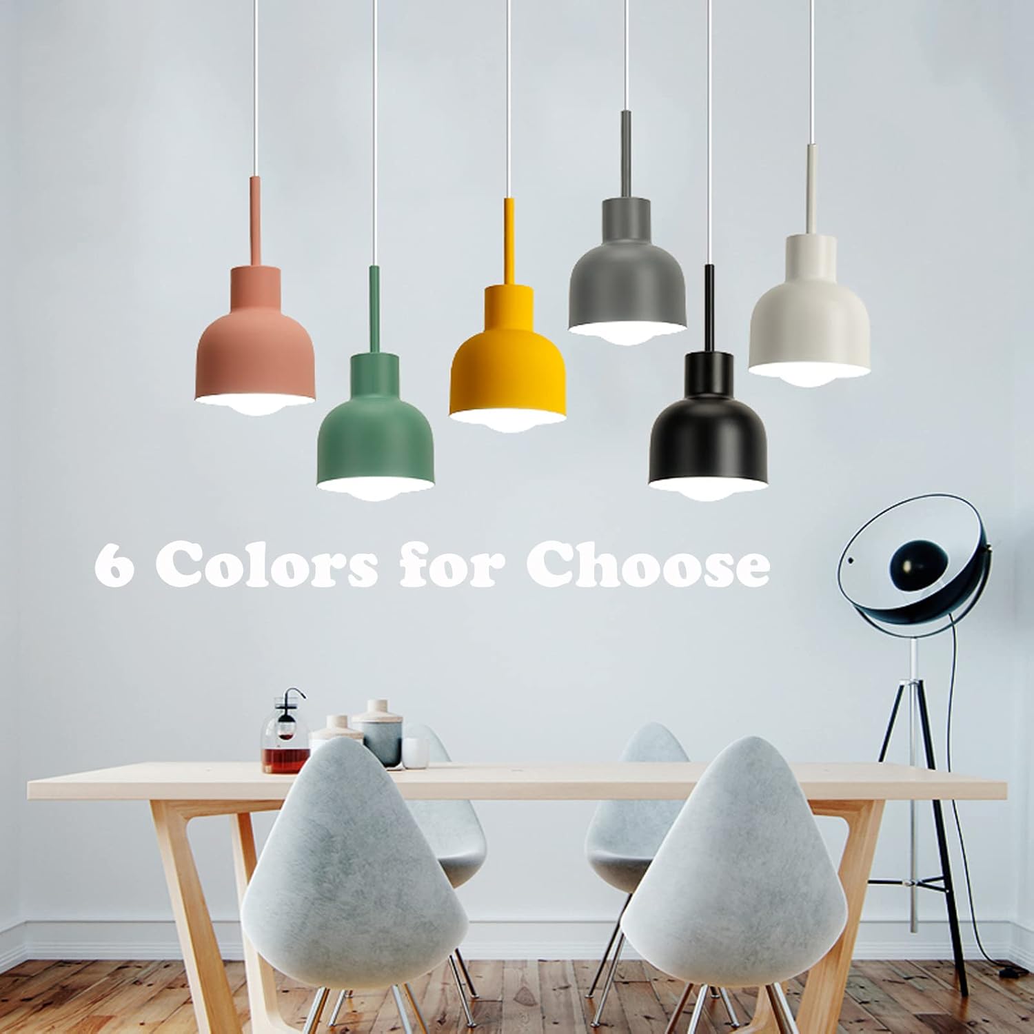 J-Type Track Light Pendants 3.2 Ft for Iron Pendant Light Macaron White Shade Customizable Juno Track Lighting Fixtures Pendant Light Bulb Include Decorate for Dinning Table Kitchen Island