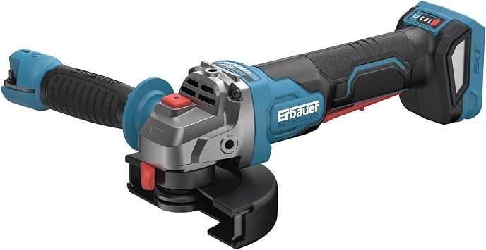 Erbauer cordless grinder ERI1084GRD 125mm 18V carbon free motor