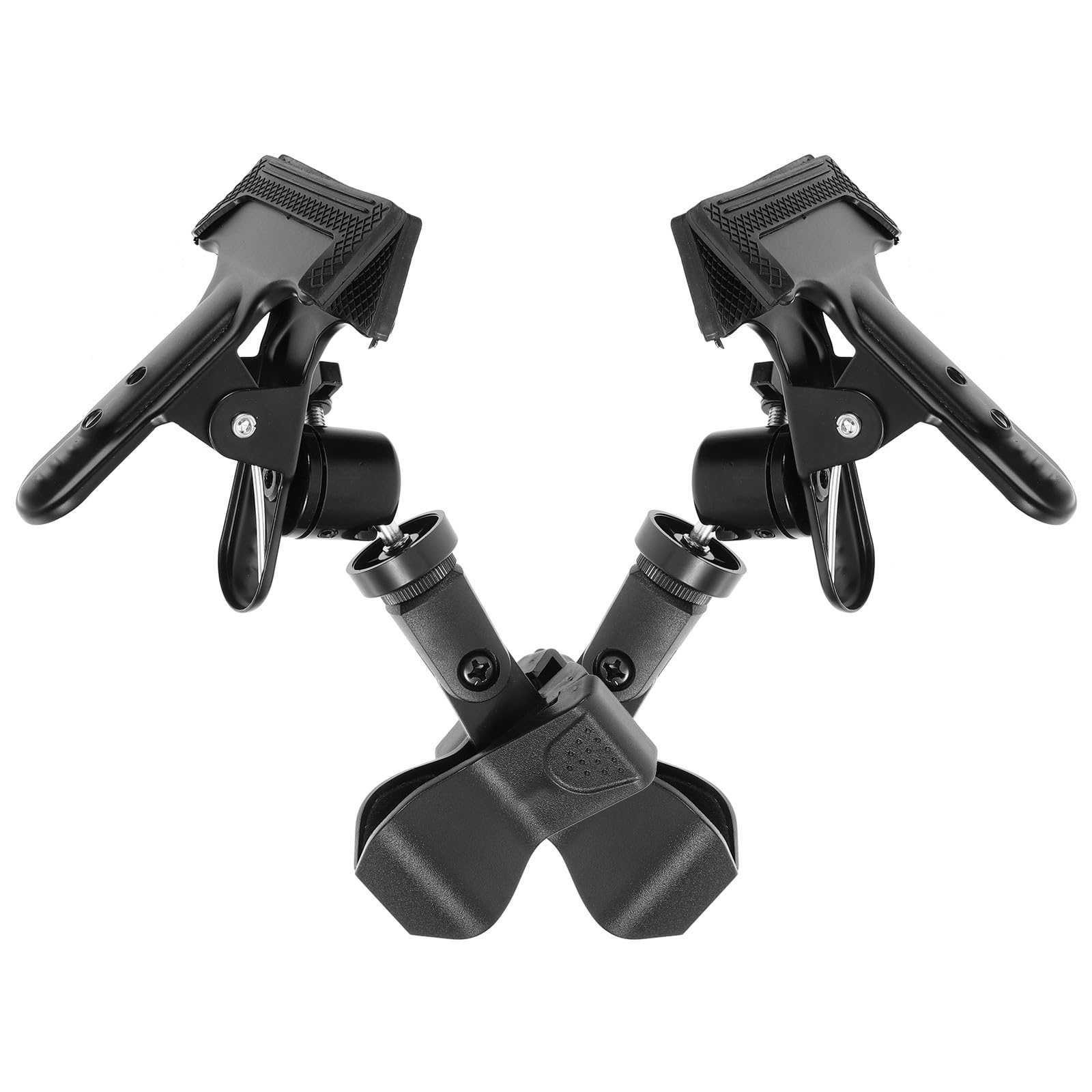 Pinzas para bordado de plástico negro STOBAZA soporte resistente accesorios costura