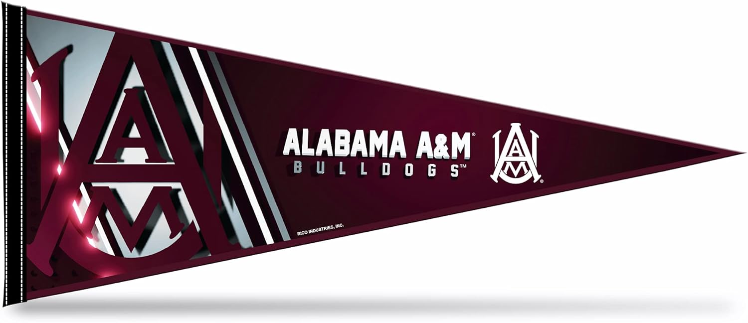 Rico Industries NCAA Primary 12" x 30" Felt Wall Décor Pennant - Great for Home/Bed Room/Man Cave Décor