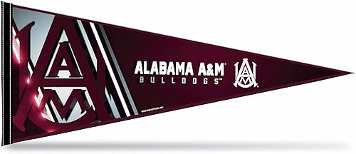 Rico Industries NCAA Primary - Banderín de fieltro para decoración de pared, de 12 x 30 pulgadas, ideal para el hogar, dormitorio, decoración de