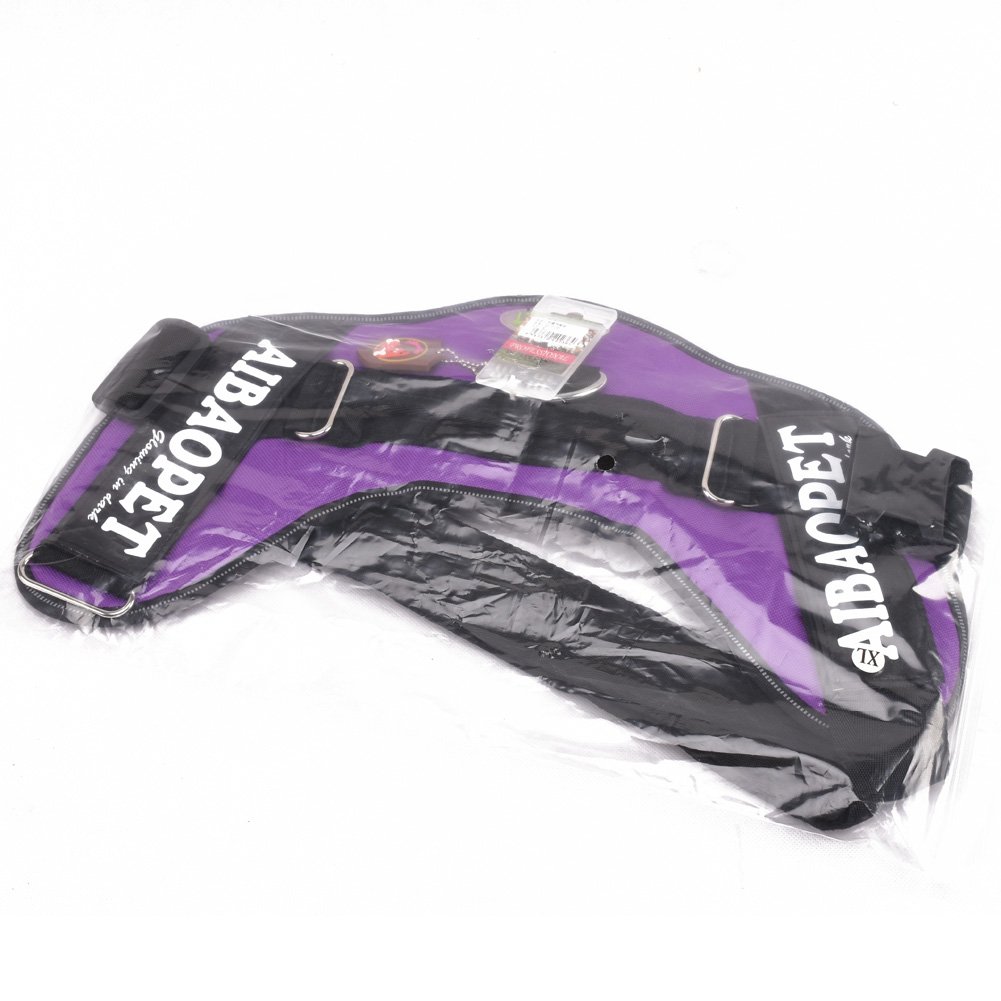 Dog Harness Training Walking Adjustable Neck Comfortable Durable Escape Proof Support & Easy to Put on Lightweight Soft Anti-explosion Purple XS