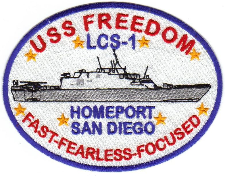 US NAVY SHIP PATCH, USS FREEDOM, LCS-1 Y