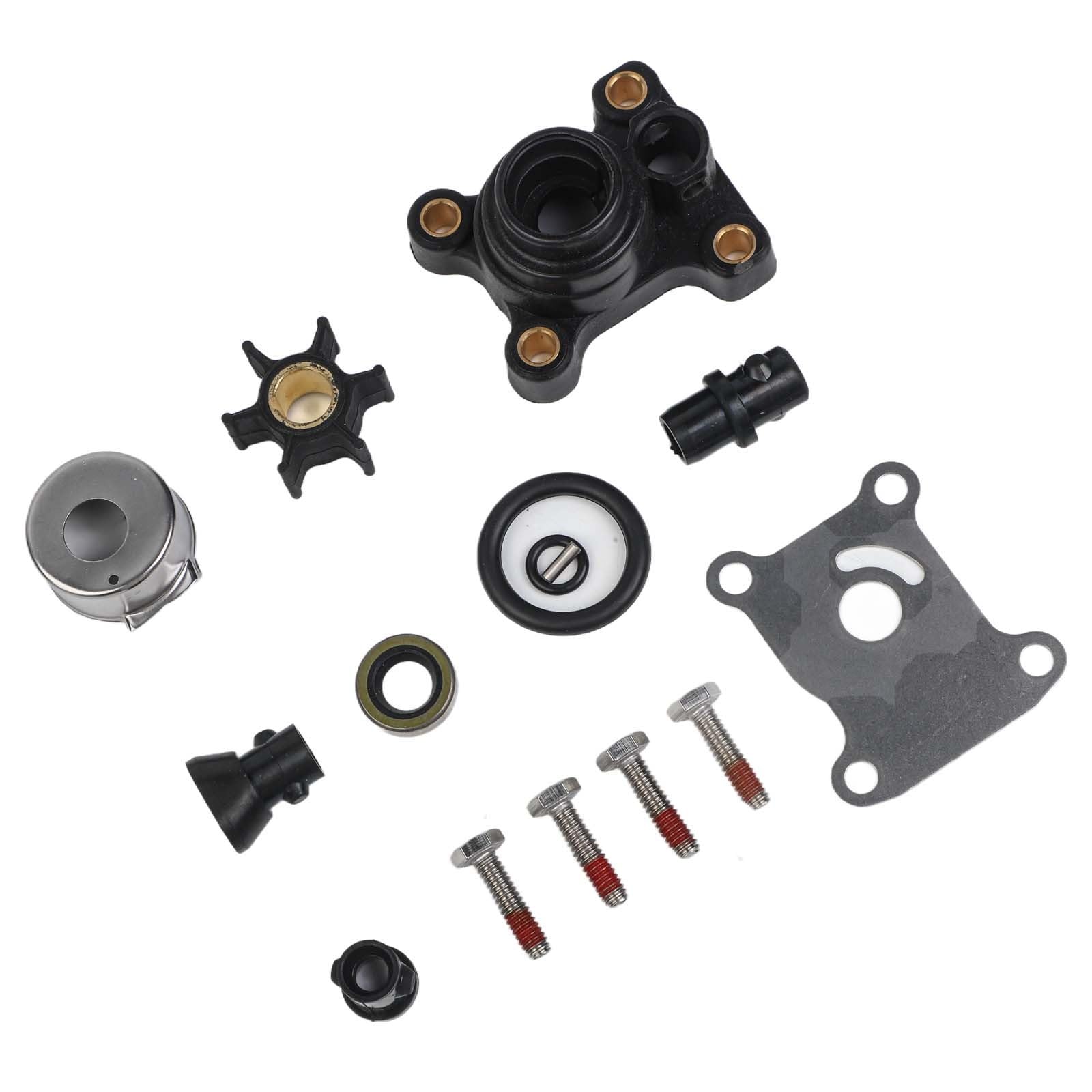 Kit girante acqua per Johnson per motori fuoribordo evinrude 8-15HP, sostituisce 394711 18-3327, set di riparazione con alloggiamento