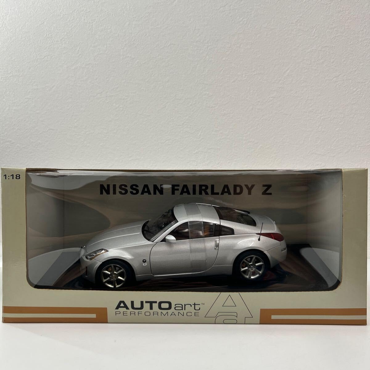 Amazon | AUTOart 1/18 NISSAN FAIRLADY Z 2002年 RHD Diamond Silver