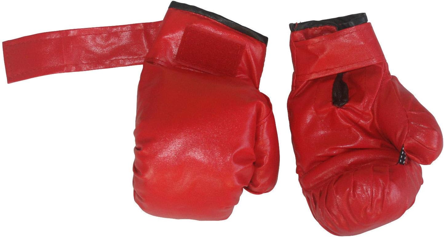 5 Star TD Freestanding Punching Bag with Stand, Boxing Gloves, Adjustable Height (48-58 Inches), Red