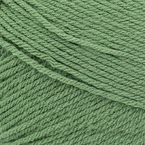 Image of Lion Brand Pound of Love, Large Craft Yarn for Knitting and Crocheting, Olive (Pack of 2)
