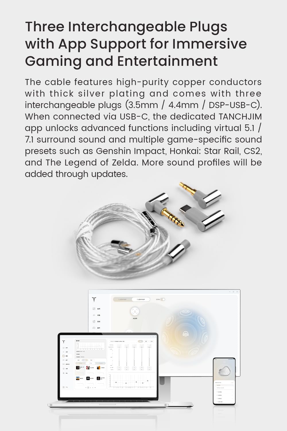 TANCHJIM Fola Single Dynamic HiFi IEM słuchawki douszne monitory instrumenty muzyczne popularne wokale słuchawki
