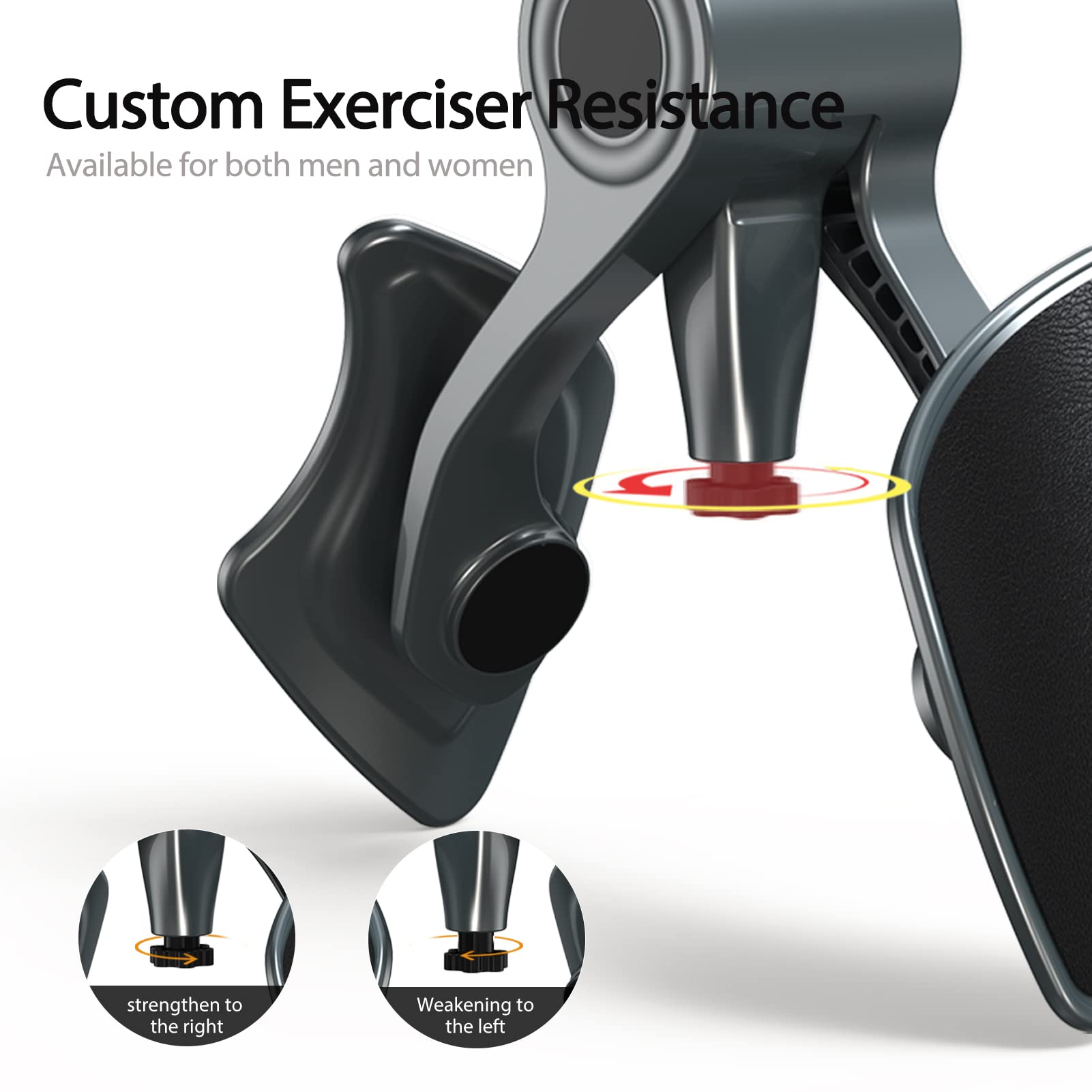 LP-sunshine Hip & Pelvic Trainer, Adjustable Resistance Thigh Master, Kegel Exercises Device for Women & Men, Pelvic Floor Muscle Trainer, Muscle Training Equipment