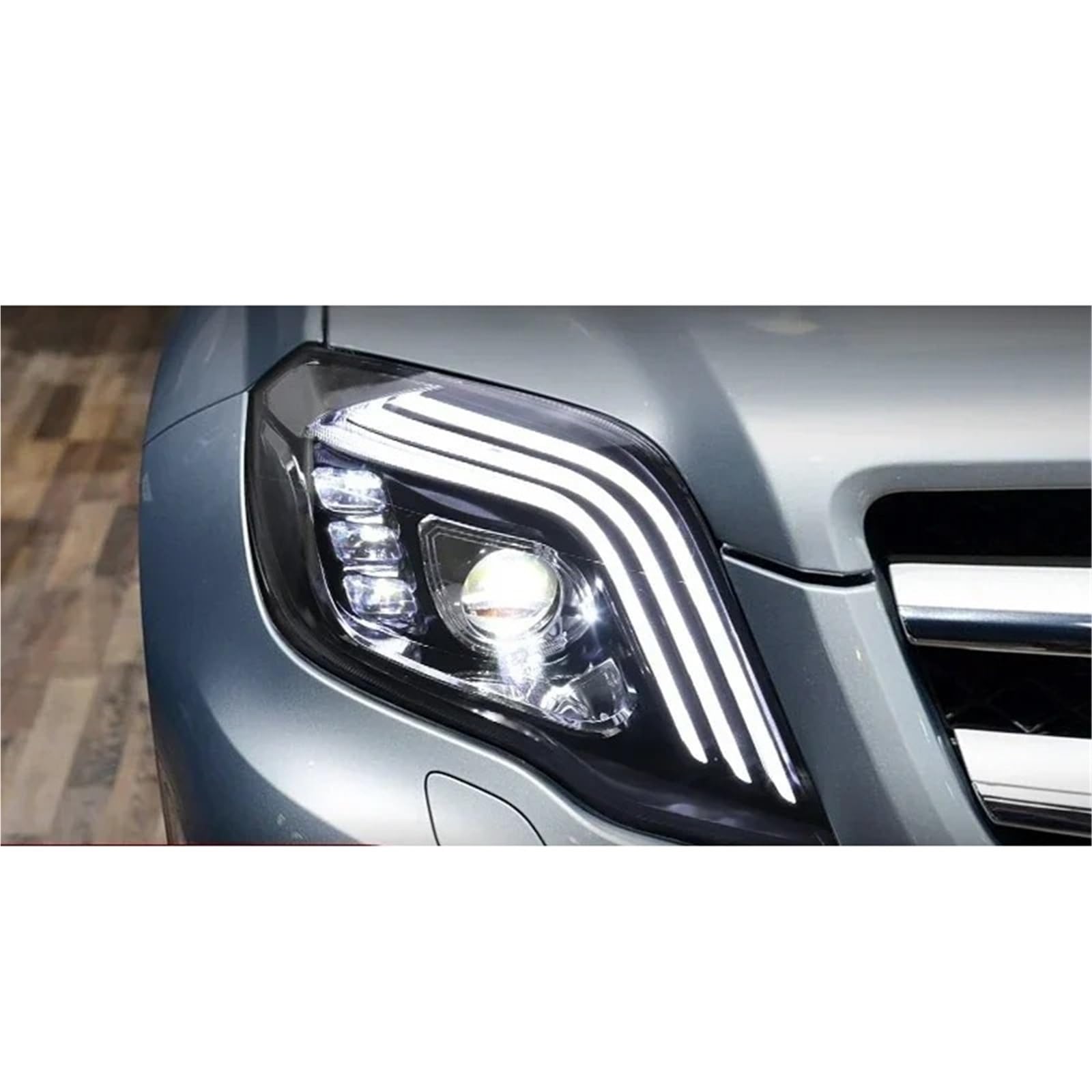 Faro Anteriore per Benz GLK 2008-2015, proiettore, Luce Diurna, Accessori per Auto, luci per Auto, Gruppo Ottico Anteriore (fari Laser).