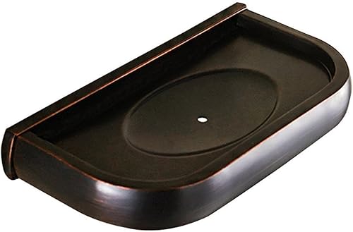 7Trees Accesorios de baño de latón macizo, soporte de jabón montado en la pared, estante para jabonera de baño, accesorios de ducha, soporte de