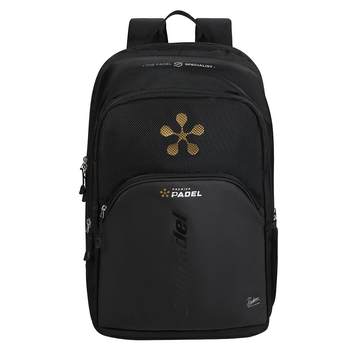 Bullpadel Backpack Vertex Geo Premier Padel 26 Black Bpm26008