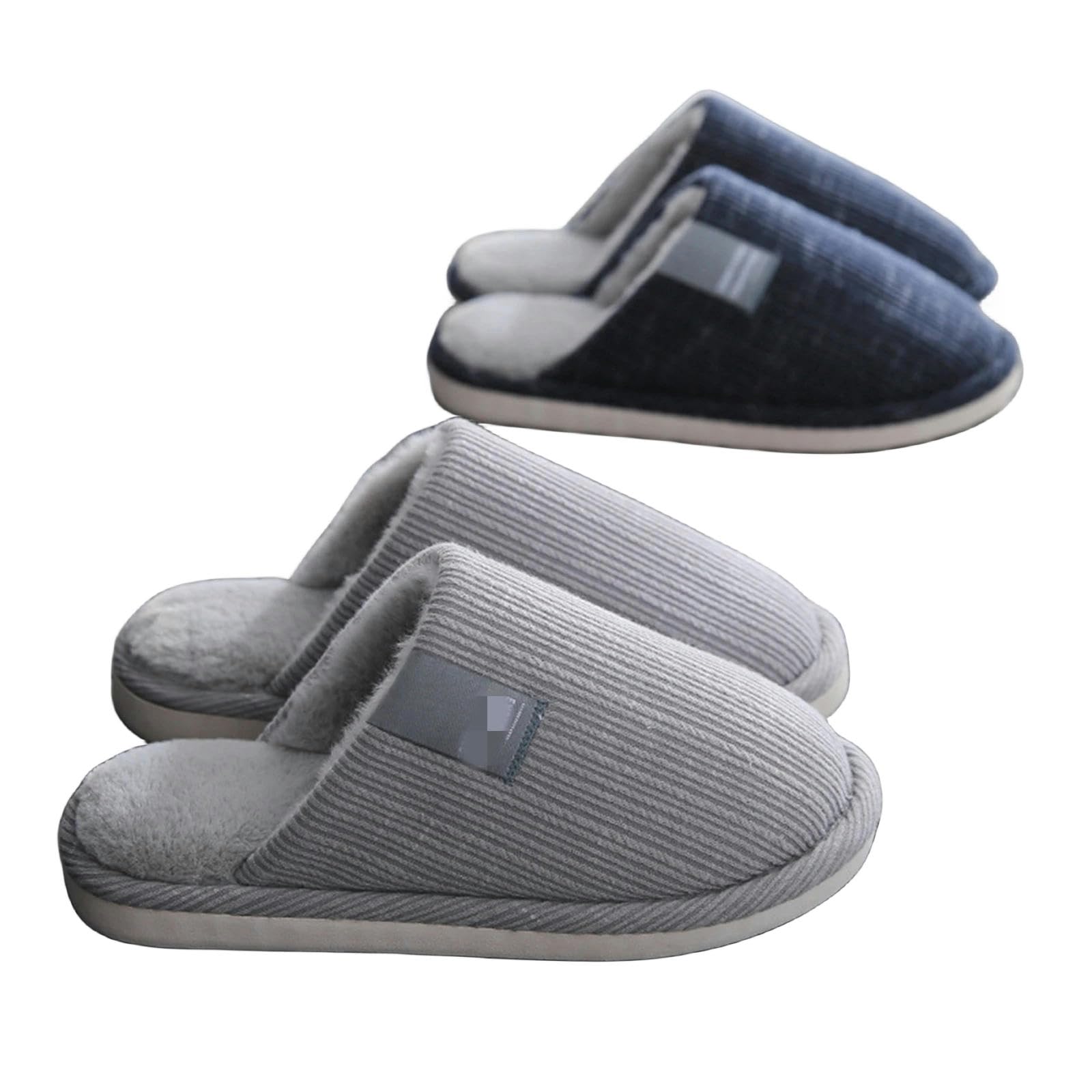 MdybF Pantofole Invernali Uomini Pantofole Invernali in Casa Non Slittamento Fondo Soft Sola Sole Uomini Scarpe da Casa Calda