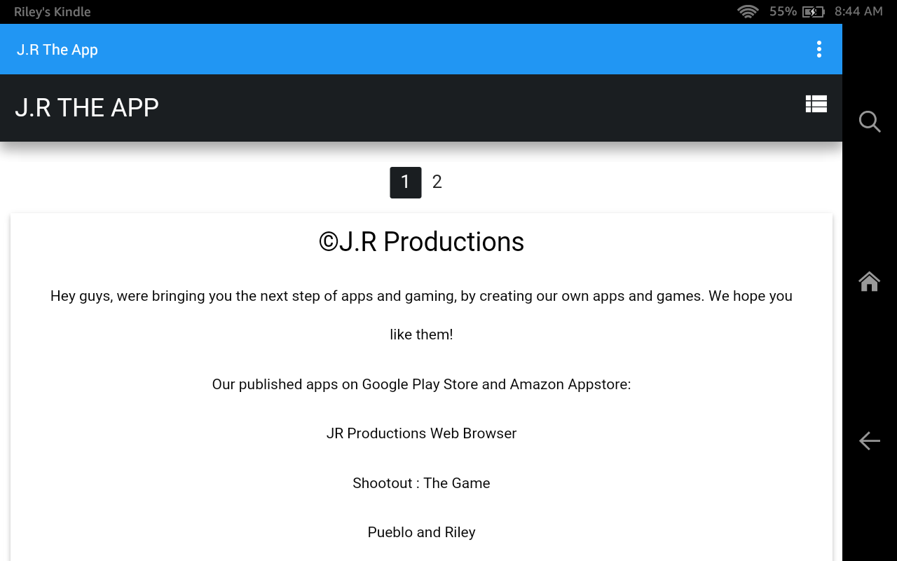 J.R. Productions The for Android