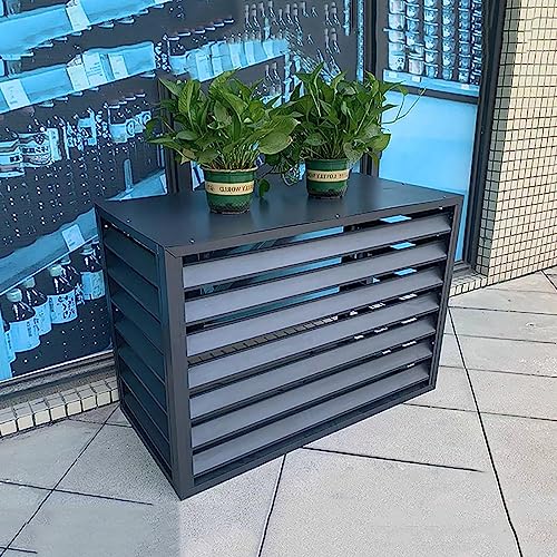 Cubierta de persianas para Aire Acondicionado con Flujo Ventilado de Aluminio