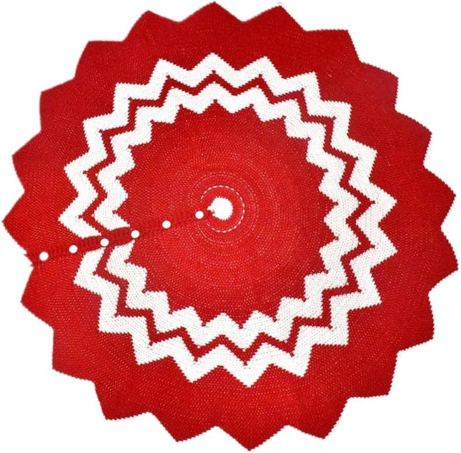 Tree Skirt Christmas Christmas Tree Skirt Christmas Decoration Supplies Christmas Tree Mat Knitted Acrylic Christmas Tree Apron Christmas Skirt Tree
