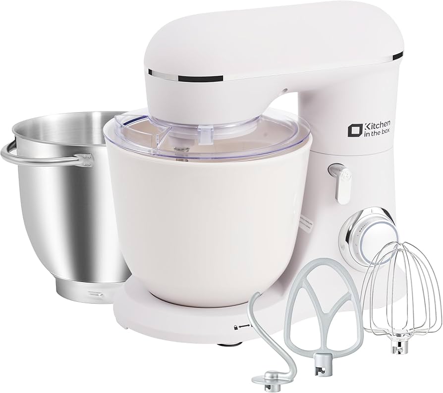 Kitchen in the boxスタンドミキサー 4.5L+5Lダブルボウル Amazon | Kitchen in the box スタンドミキサー 4.5L+5Lダブルボウル