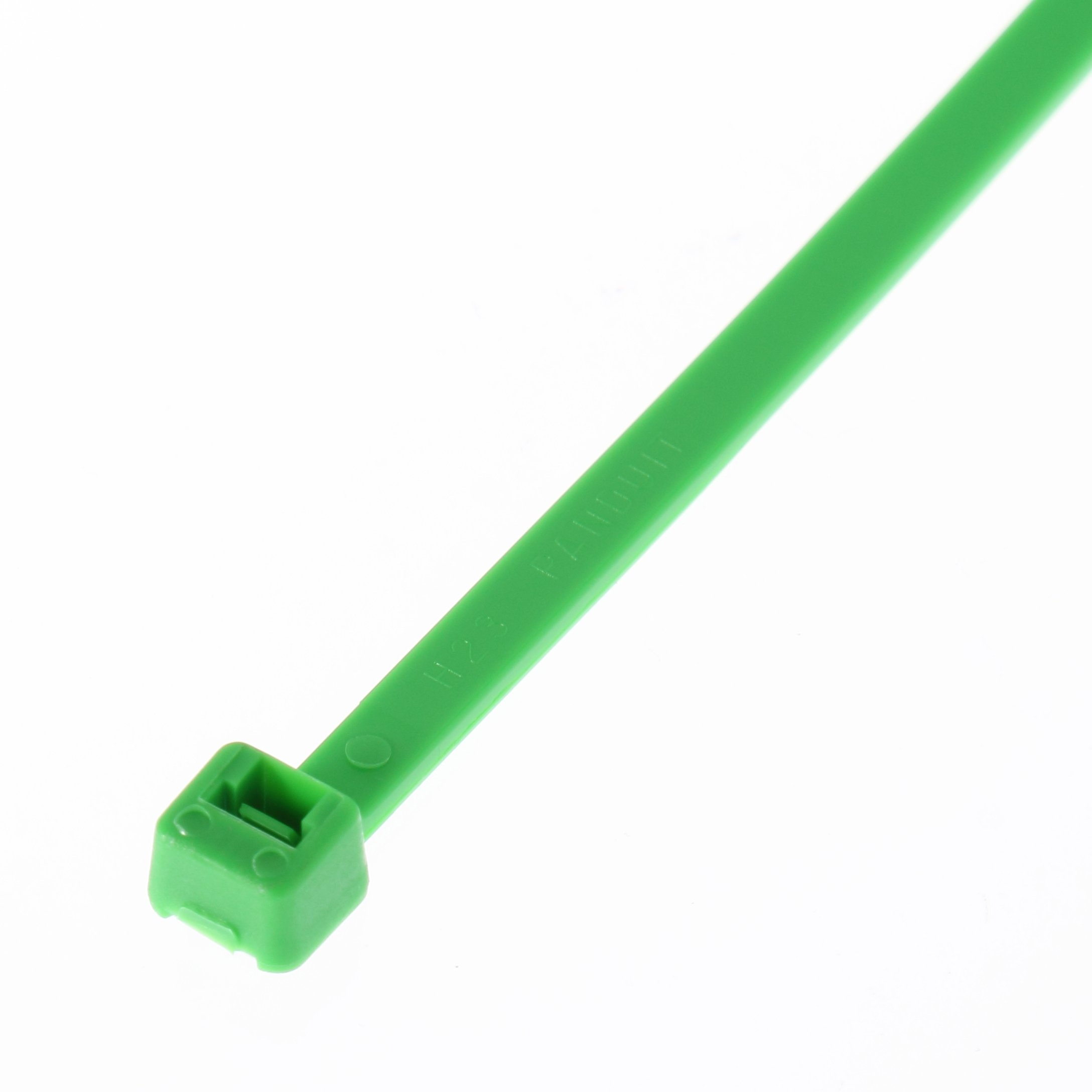 Panduit PLT1.5I-M5 Locking Cable Tie, Intermediate, Nylon 6.6, 5.6-Inch Length, Green (1,000-Pack)