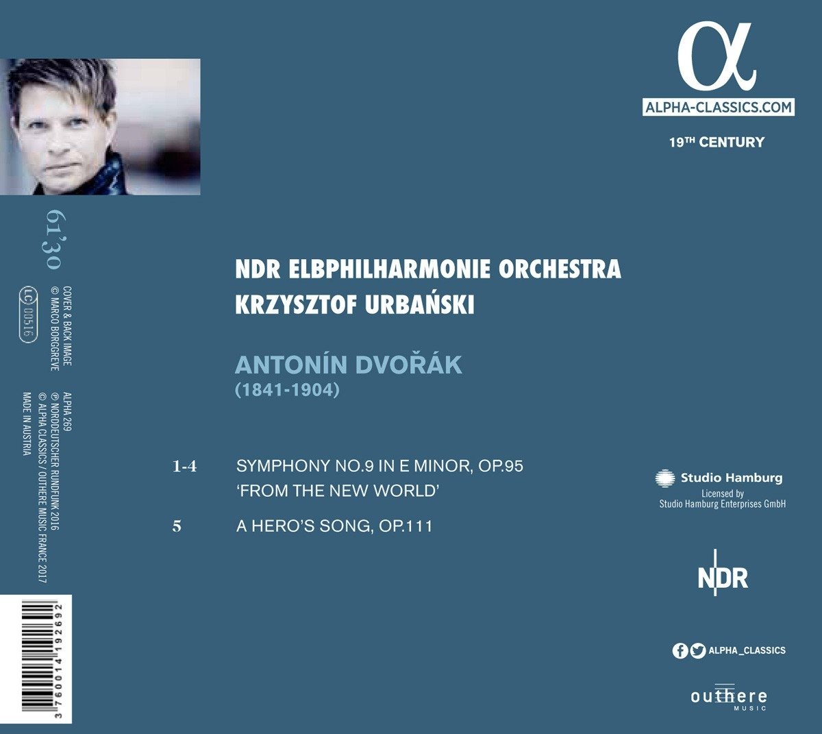 Dvorak: Sinfonia Nº 9 / Urbanski