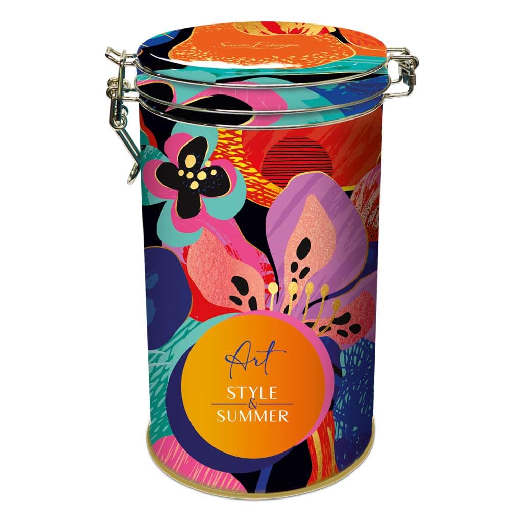 Lata Fecho Hermético Butter Cookies Art Style & Summer 300g