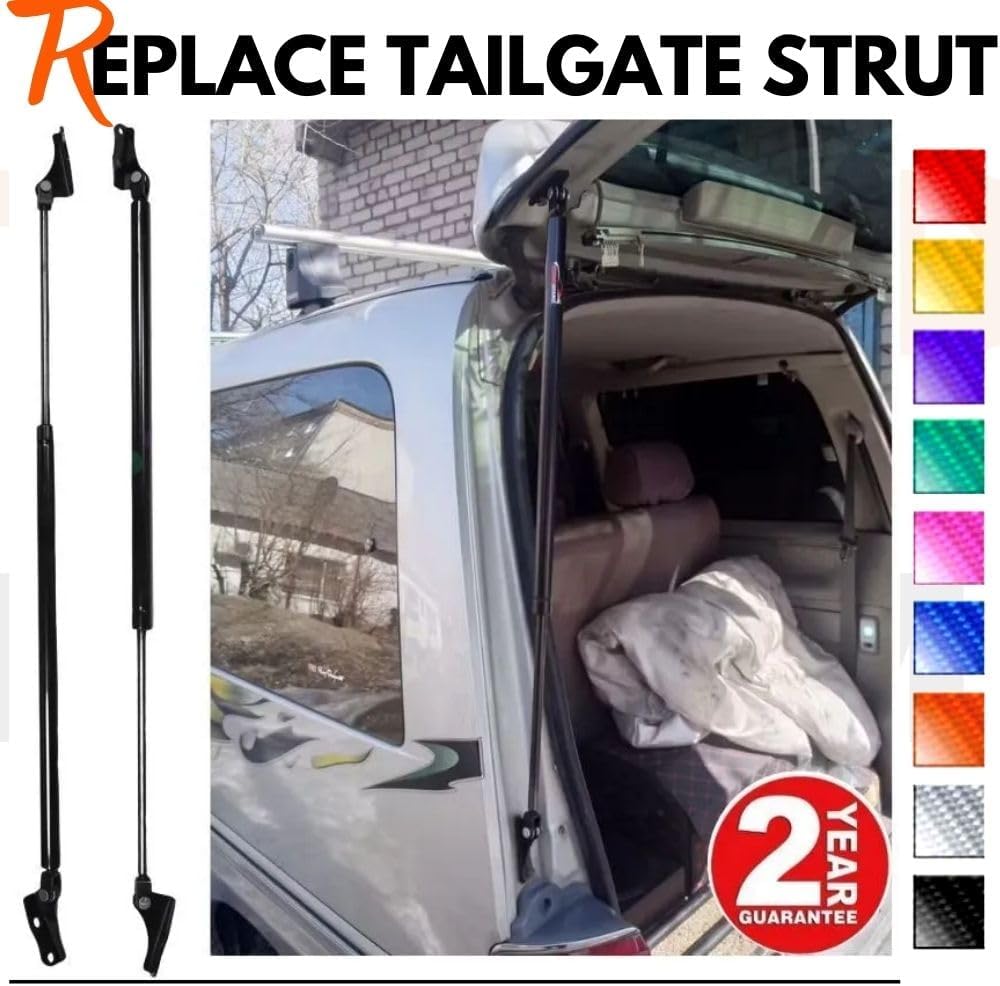 Trunk Lift Supports Compatible with Toyota Hiace Regius 4/5-door Minivan 1997-1999 Tailgate Shock absorbers for Automobiles Springs Liftgate