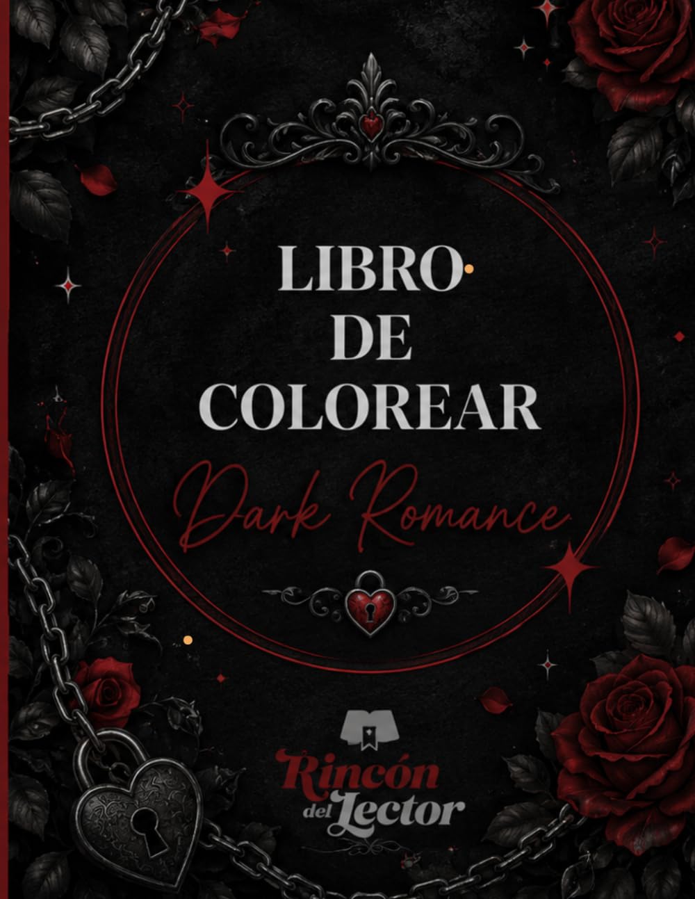 Dark Romance Coloring Book