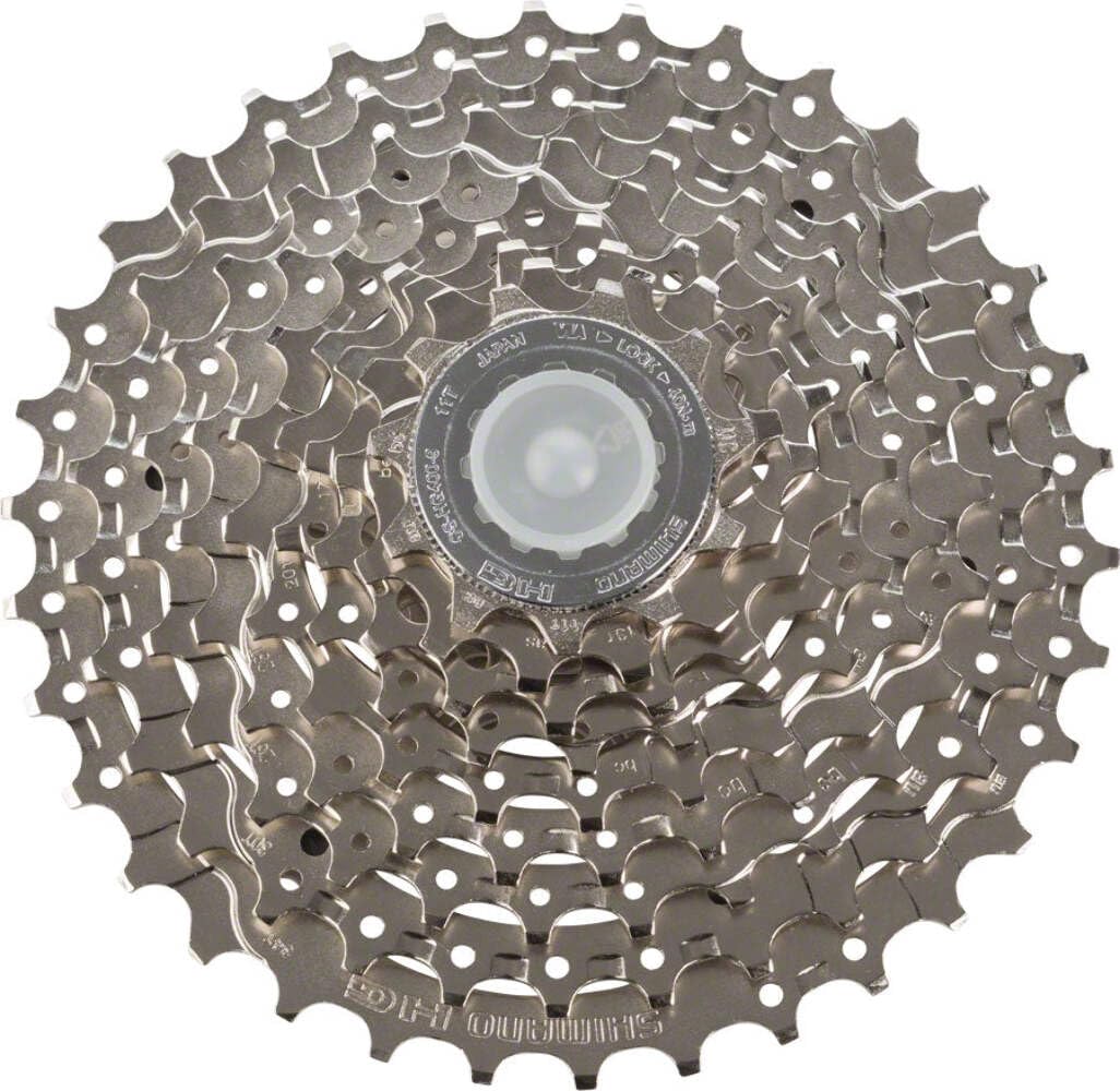 Diverse Kassette HG-400 Shimano 9-fach 11-32 Zähne, Silber, CS-HG4009132 — image 1