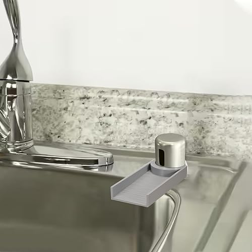 Miniatura 6 de Rampa de agua para cubierta de aire para lavavajillas, rampa de 3 pulgadas que ayuda a guiar el agua al fregadero, accesorio universal para