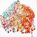 10PCS Colorful Hand Throw Streamers Paper Throw Confetti Poppers Party Streamers Spider Silk Confetti for Birthday Wedding Graduation Party