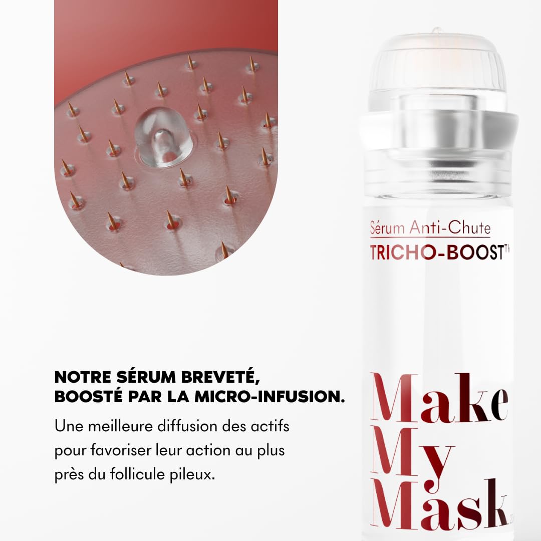 Makemymask, Pack Micro-Infusion Anti-Chute, Alternative Greffe Capillaire
