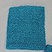 Turquoise Crochet Tutu Top Lined 12 Inches X 10 Inches - Elastic Crochet Top - Crochet Tutu Top