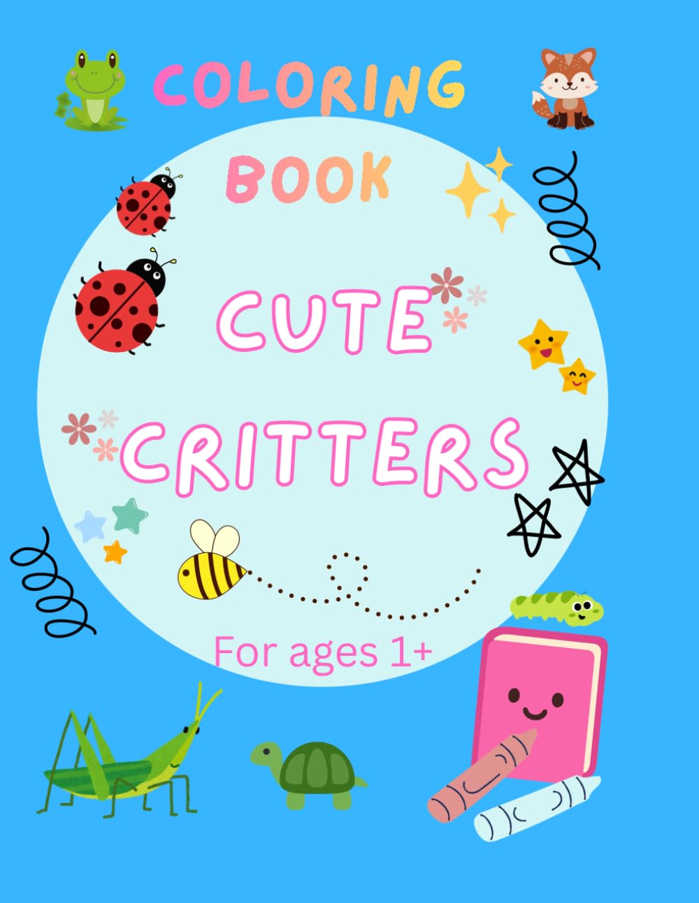 Cute Critters Coloring Book
