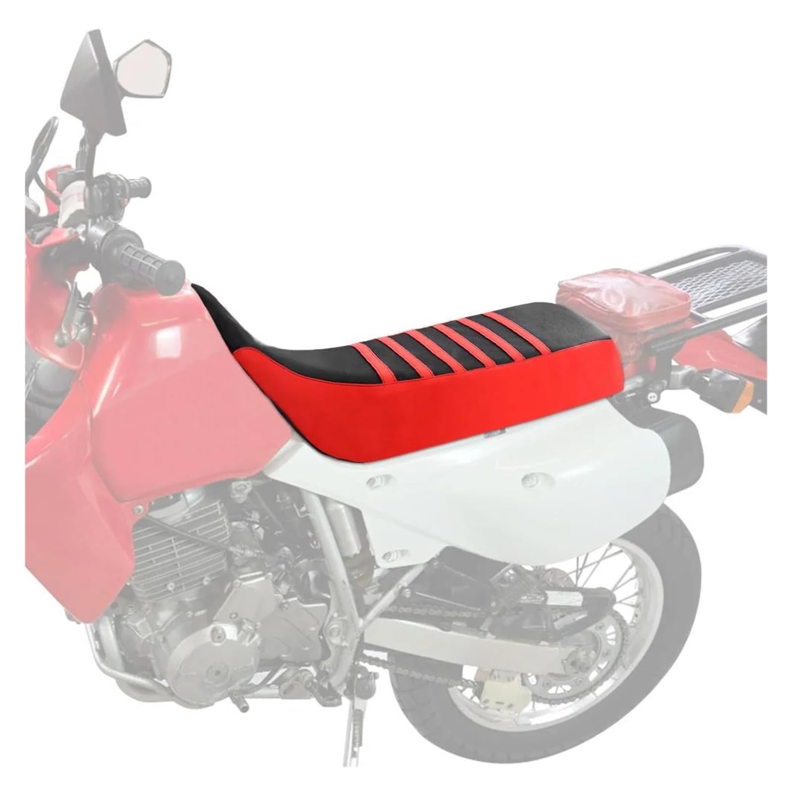 Cojín De Sillín Funda Antideslizante Funda De Asiento Motocicleta | Cojín Asiento Para XR650L 1993-2024 XR 650L X 650 L Asiento Impermeable De Cuero PVC