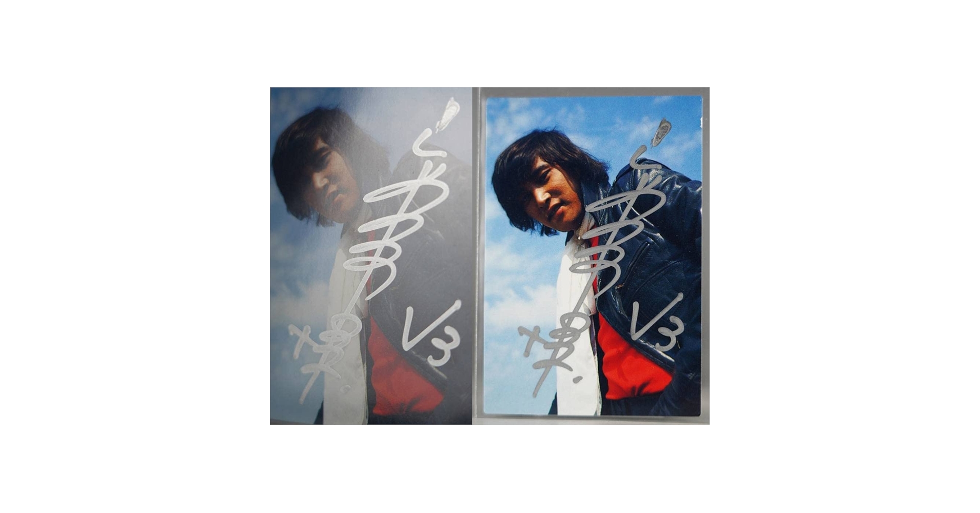 スーフェス91 宮内洋サイン色紙 ゴレンジャー アオレンジャー 新命明 スーフェス91 宮内洋サイン色紙 ゴレンジャー アオレンジャー 新