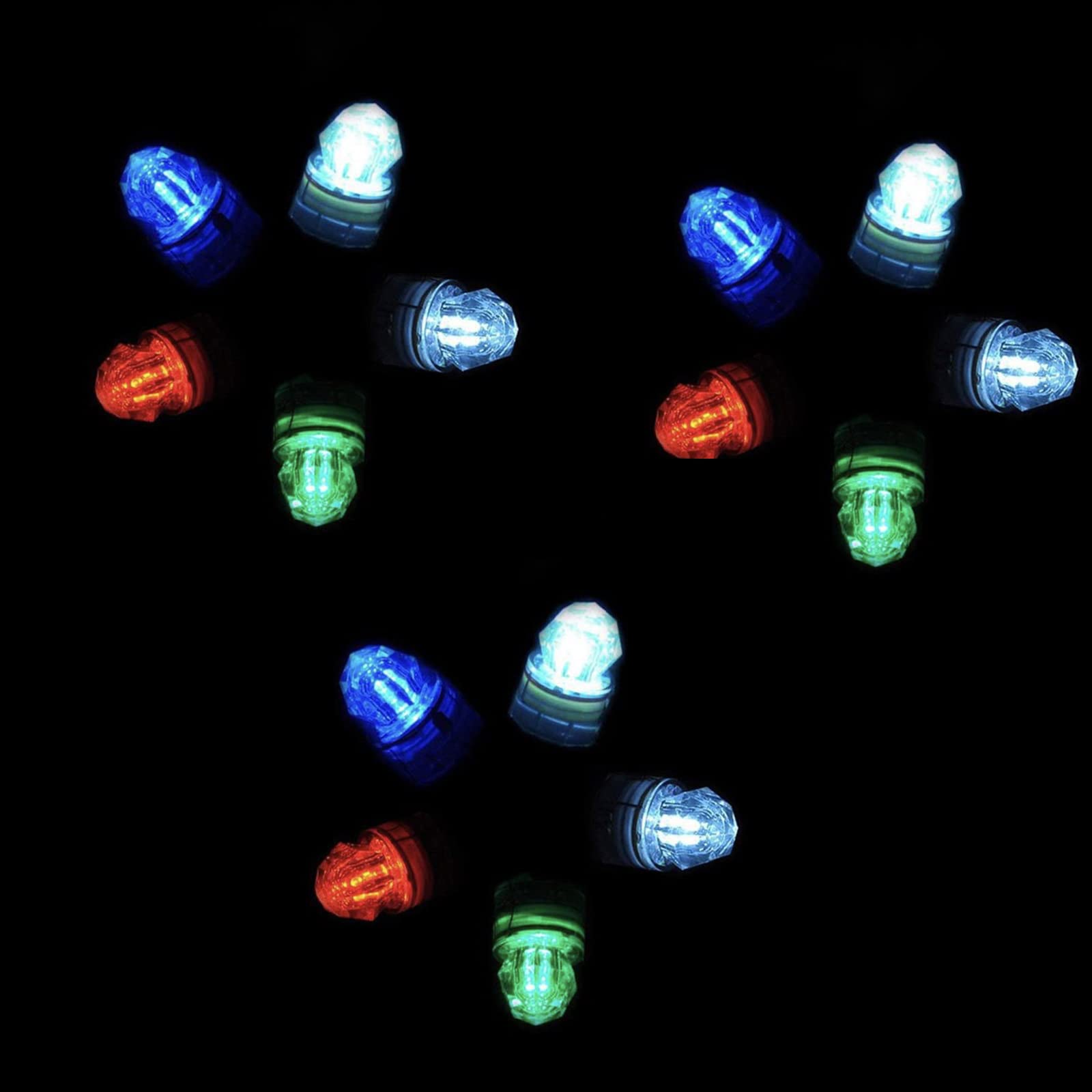 15 luces de pesca de caída profunda, señuelo tubular de diamante, luz estroboscópica LED intermitente colorida luz de pesca subacuática luz de pesca para agua salada, agua dulce, lubina, halibut,