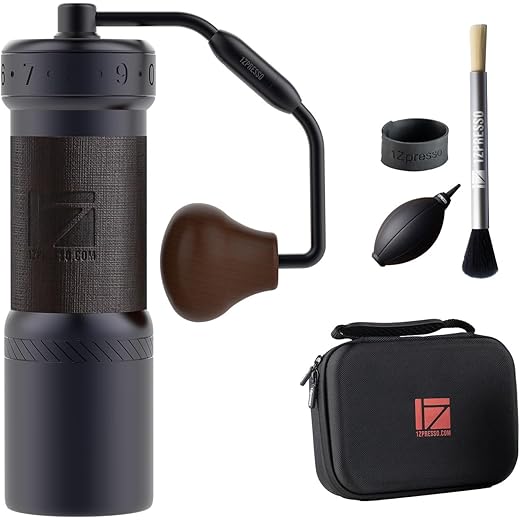 1Zpresso K Ultra Manual Coffee Grinder Iron Gray with Carryi