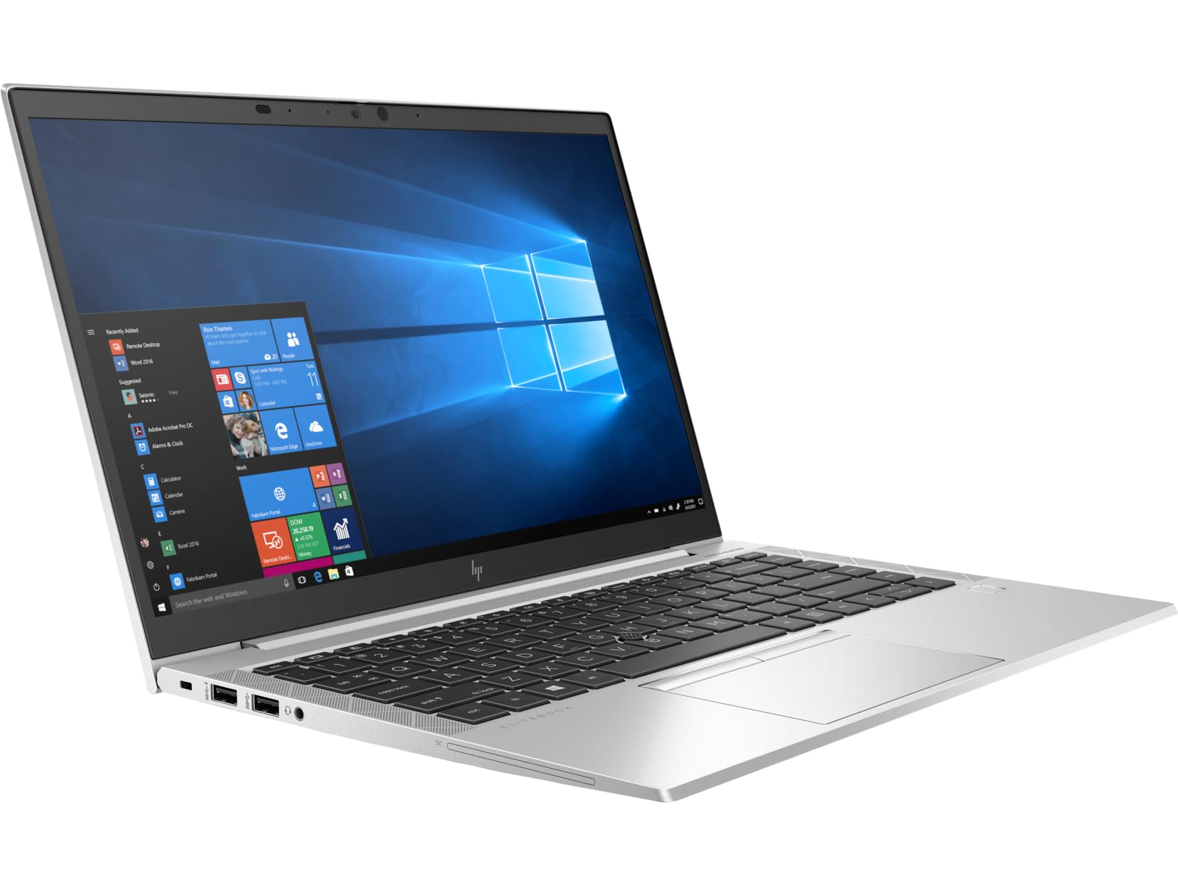 HP EliteBook 840 G7 | Écran tactile 14" 1920 x 1080 | Intel Core i5-10210U | 8 Go de RAM | 256 Go SSD | Ordinateur portable Windows 11 Pro | Garantie 1 an (reconditionné)