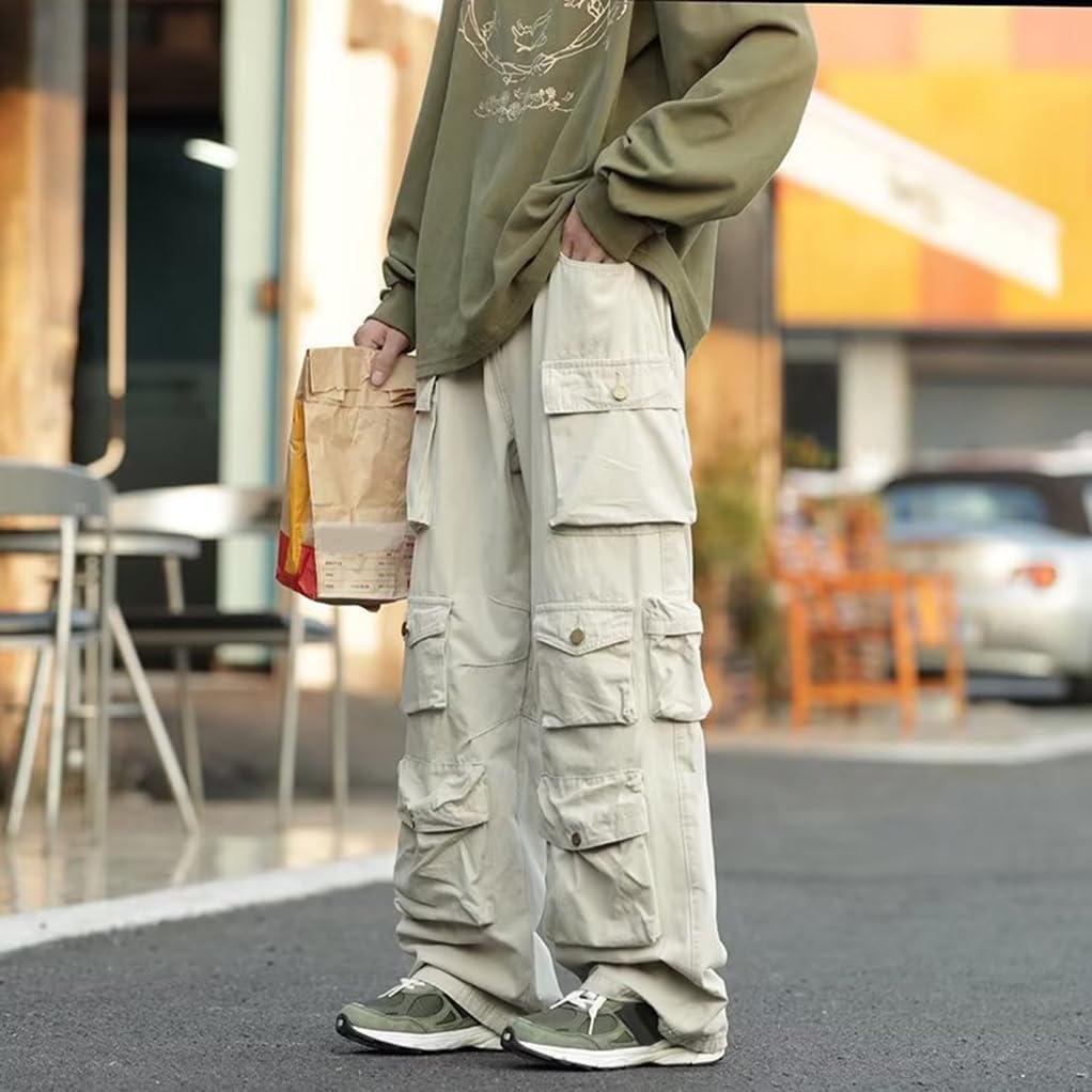 【THEAIRTOWN】ボーイッシュ アース カーゴ ワイドパンツ Amazon | [BREAORTION] カーゴパンツ メンズ ズボン ワイド