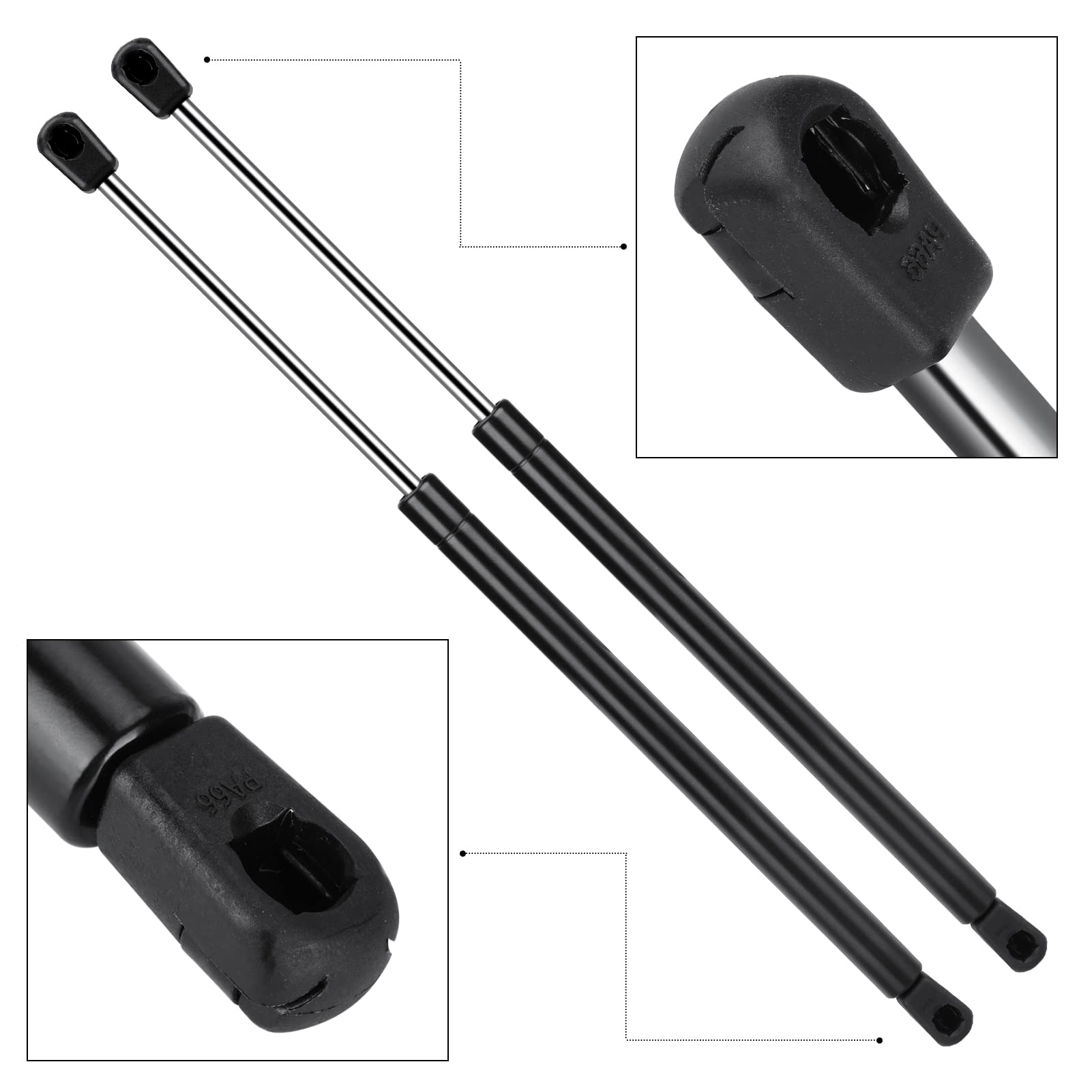 Amazon.com: Rear Window Glass Lift Supports Struts Shocks for Jeep