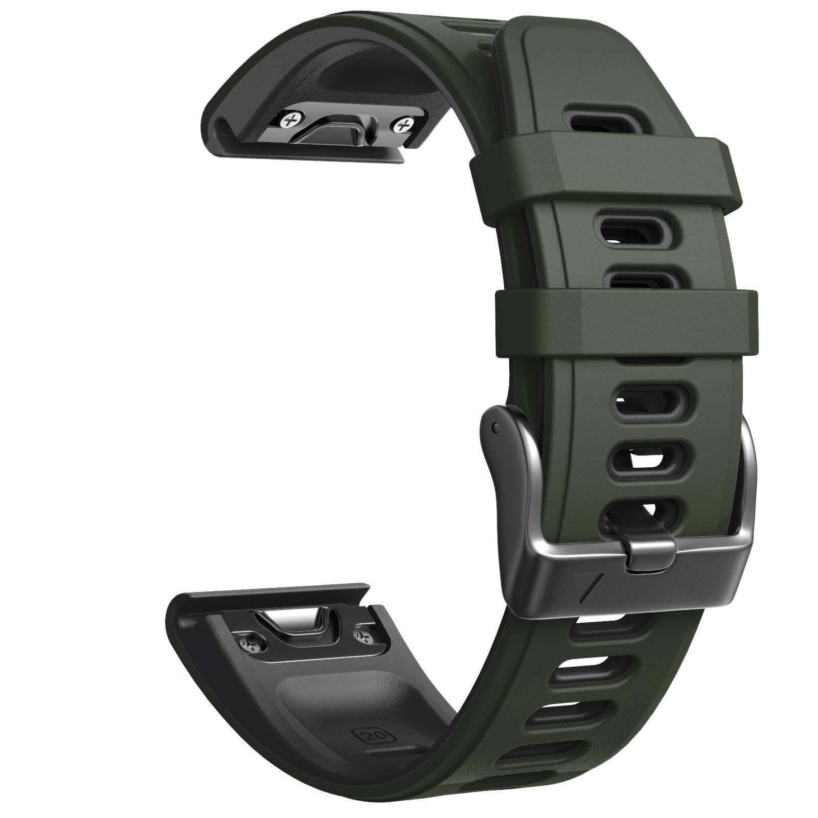 pour 7s Watch Band / 6s Band 20 mm Bands de Silicone Remplacement 5s / Pro/Pro