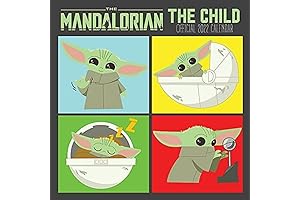 Pyramid International Disney Star Wars: The Mandalorian Child Calendar 2022 - Wall Mounted Planner