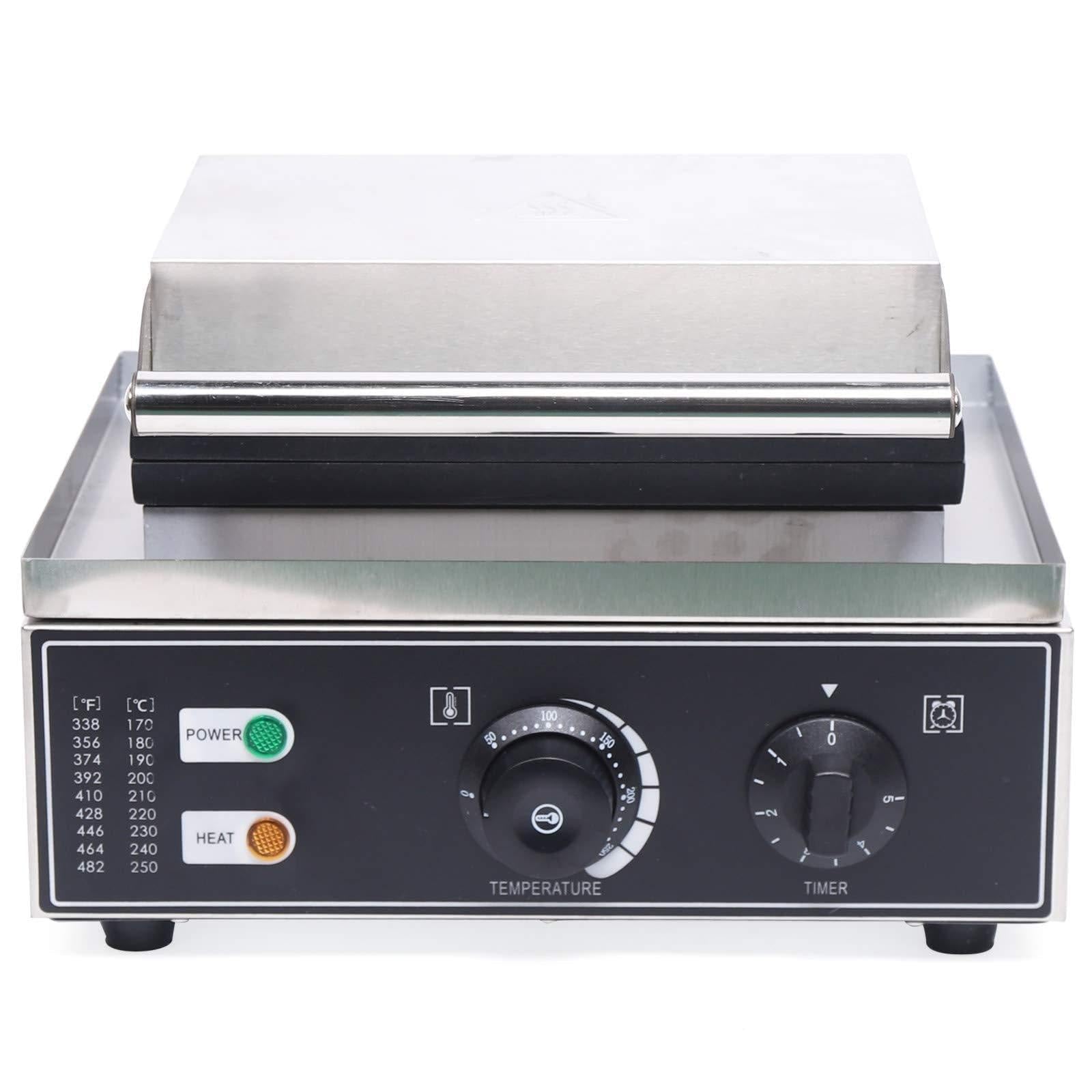 Machine à Donuts électrique Machine à Mini Beignets Gaufrier 12 Grille Waffle Maker Chauffage Double Face 220v 1500W