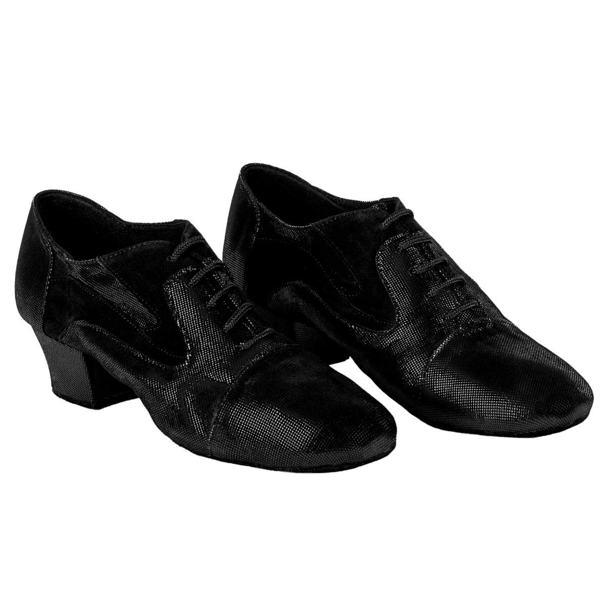 Rummos Damen Trainerschuhe R607 061-024 - Leder/Nubuck Schwarz - Medium (Normal) - 4,5 cm Cuban - Made in Portugal